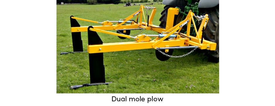 Dual Mole Plow