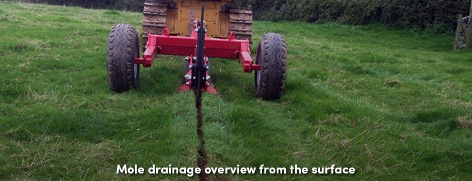 Mole Draining Surface