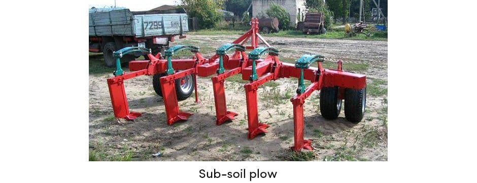 Plowing Sub-Soil