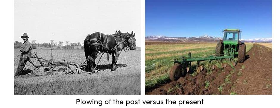 Soil Plowing Past