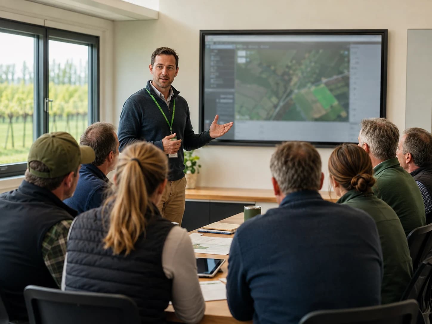 AGRIVI team leading a traceability and compliance rollout workshop