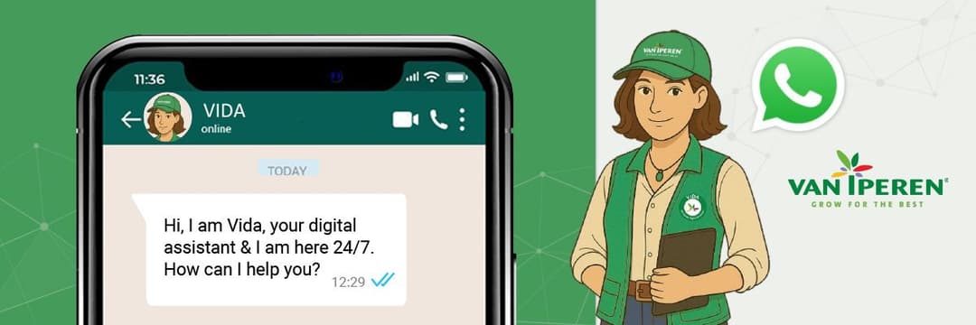 VIDA, Van Iperen Digital Advisor for 24/7 crop guidance