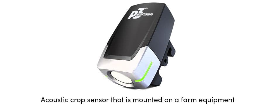 Acoustic Crop Sensor