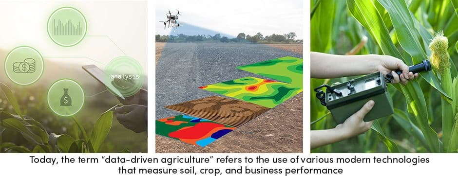 Data-Driven Agriculture and Modern Technologies