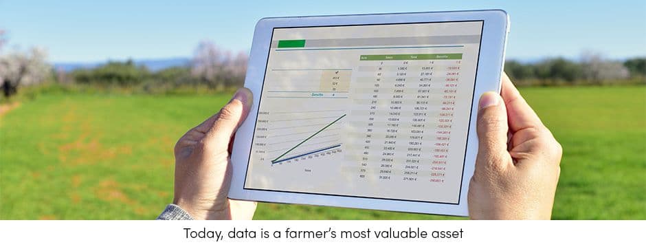 Data is a farmer's most valuable asset
