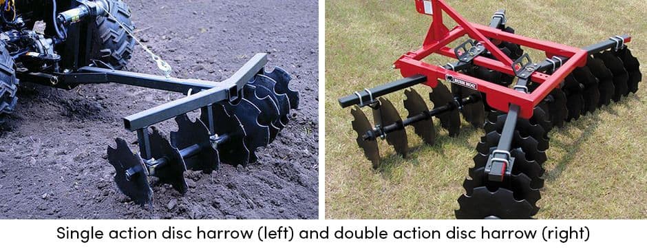 Disc Harrow Single and Double