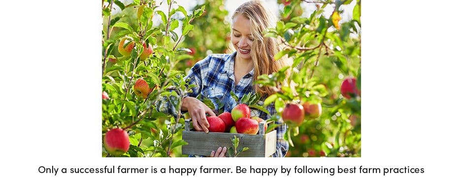 Successful Farmer Happy Farmer