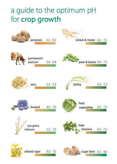 Optimum pH for Crop Growth