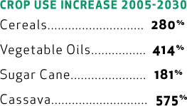 Crop Use Increase