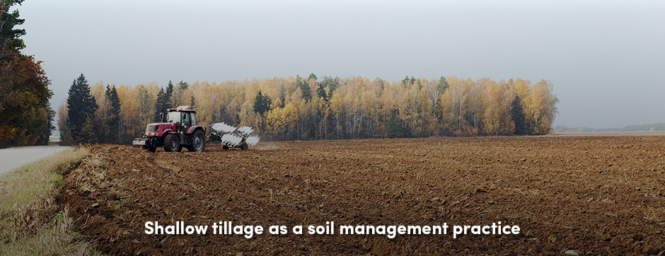 Tractor Plowing Field