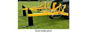 Dual Mole Plow