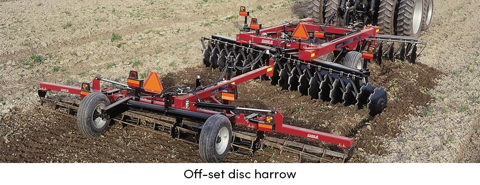 Off-set Disc Harrow