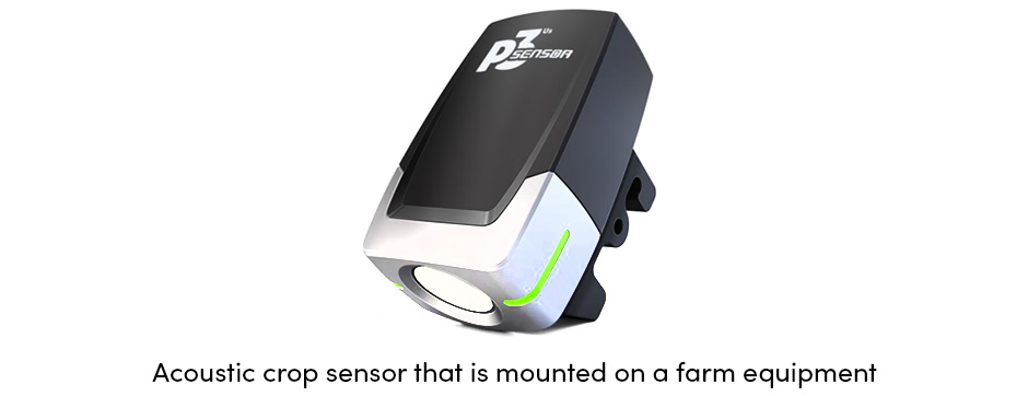 Acoustic Crop Sensor