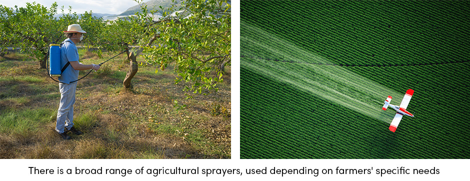 Range of Agricultural Sprayers