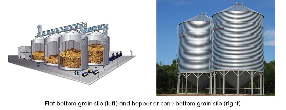 Grain Bins vs. Silos: What's the Difference?