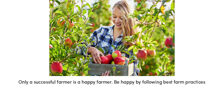 Successful Farmer Happy Farmer