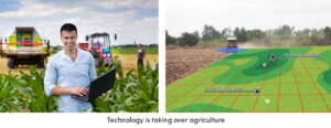 Technology is taking over agriculture