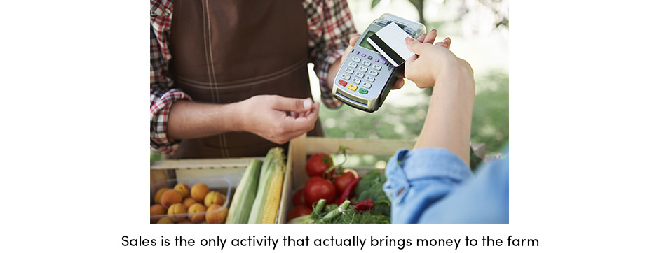 Sales Brings Money