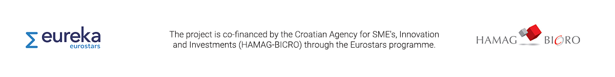 The project is co-financed by the Croatian Agency for SMEs, Innovation and Investments through the Eurostars programme.