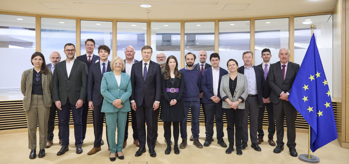 Participants of the EU Implementation Dialogue on Agricultural Farm Statistics, Berlaymont, Brussels, 24 March 2026