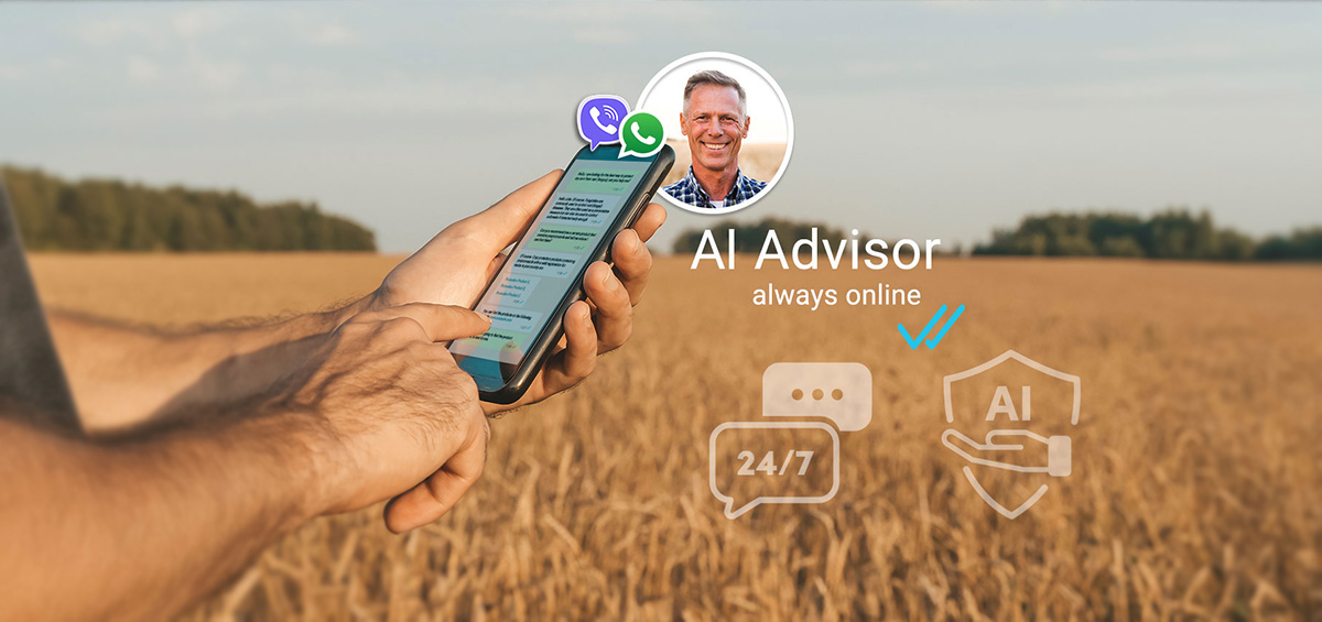 agricultural AI advisory program managed service for agri-input companies AGRIVI AI Engage