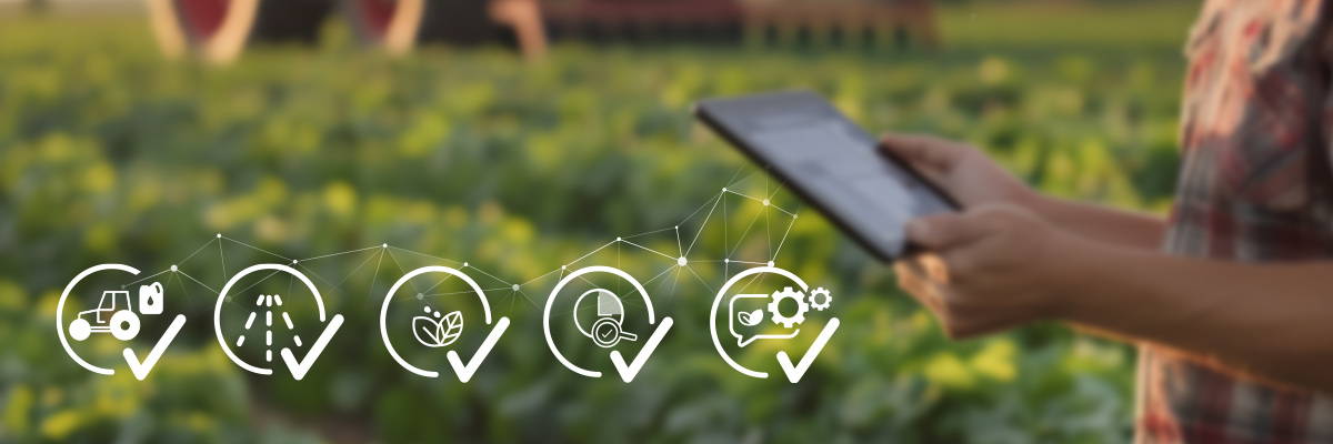 Connected farm operations visibility across machinery, spraying, crop health, costs and automation in one system