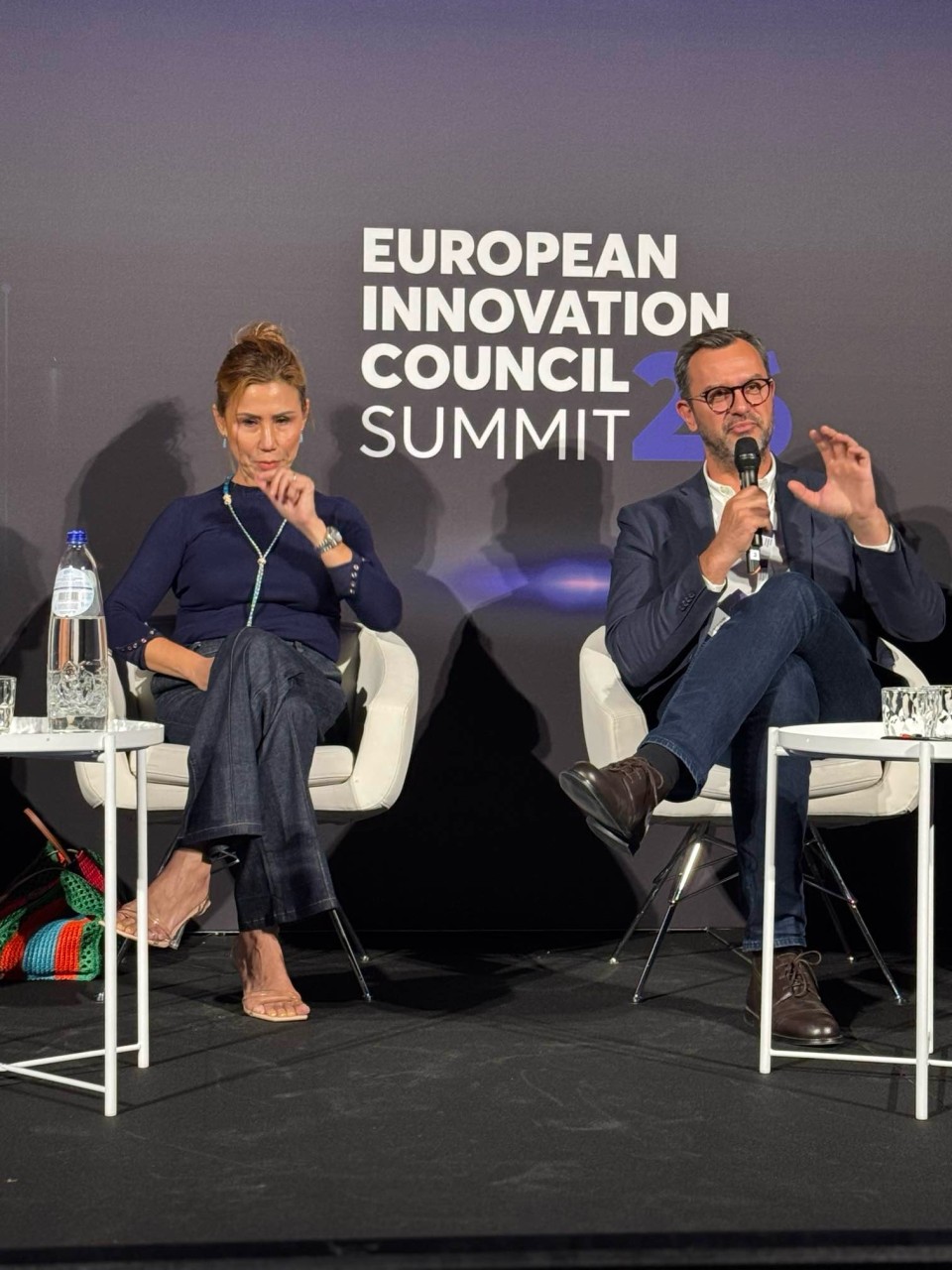 AGRIVI CEO Matija Zulj sharing founder lessons on scaling innovation globally at EIC Summit 2026 in Brussels